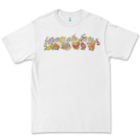 White Snow White And The Seven Dwarfs Marching In Line Premium Tee - FloraArt