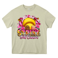 Mossy strike out cancer softball Heavy Core Tee - Artiststas