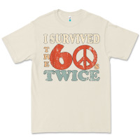 Bone I Survived The Sixties 60s Twice Premium Tee - FloraArt