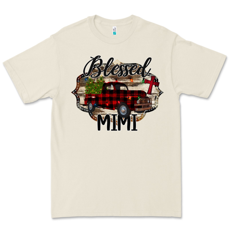 Blessed Mimi Christmas Truck Premium Tee by Bettercallsaul | Teevron