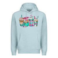 Blue Mist cna nurse coffee cups Premium Hoodie - Jasminsmagicworld