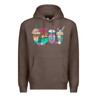 Coffee cna nurse coffee cups Premium Hoodie - Jasminsmagicworld