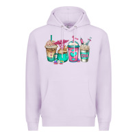 Lilac cna nurse coffee cups Premium Hoodie - Jasminsmagicworld