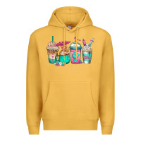 Mustard cna nurse coffee cups Premium Hoodie - Jasminsmagicworld