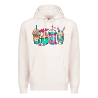 Pale Pink cna nurse coffee cups Premium Hoodie - Jasminsmagicworld
