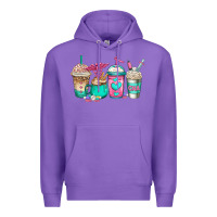 Purple cna nurse coffee cups Premium Hoodie - Jasminsmagicworld