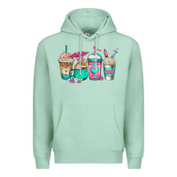 Seafoam cna nurse coffee cups Premium Hoodie - Jasminsmagicworld