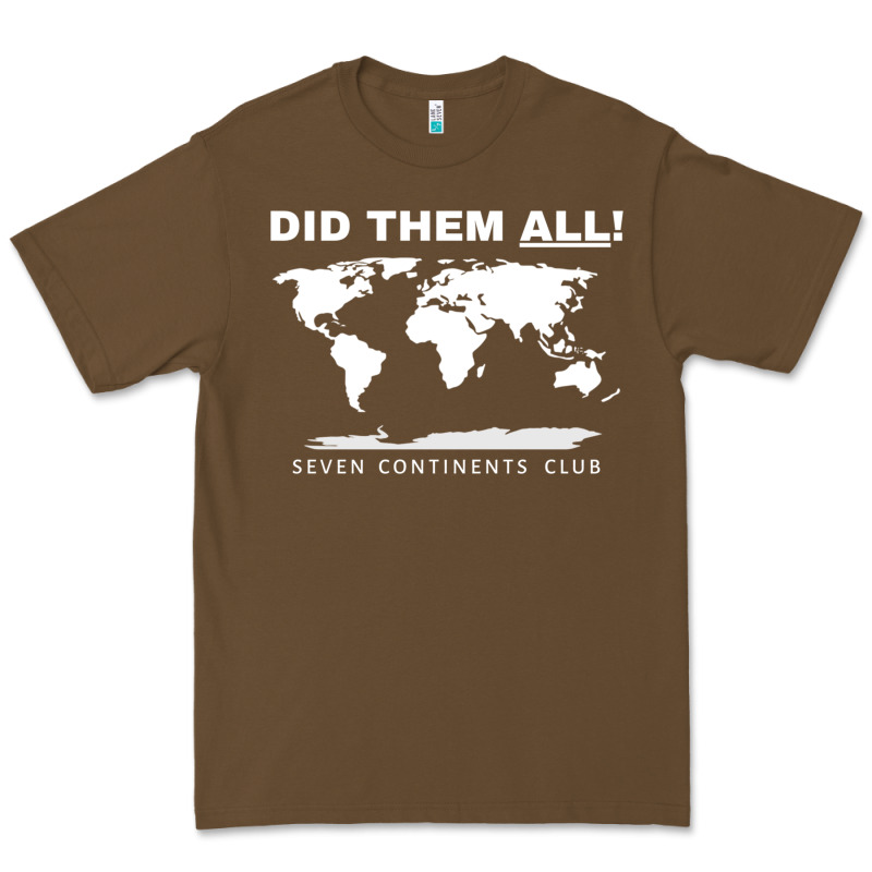 Seven Continents Shirt Premium Tee by FloraArt | Teevron