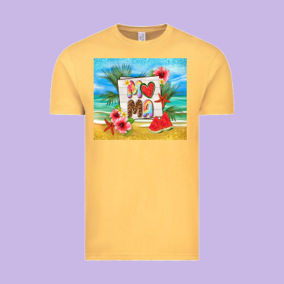 Summer Mama Vintage Tee Designed By Tumblerdesignbyshophia