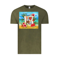 Vintage Olive summer mama Vintage Tee - TumblerDesignByShophia