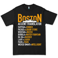Black wicked smaht boston accent translator bostonians gifts shirt Premium Tee - FloraArt