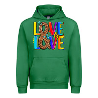 Emerald pride lgbtqi love is love Urban Hoodie - AdoDesignShop
