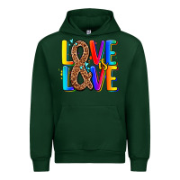 Forest Green pride lgbtqi love is love Urban Hoodie - AdoDesignShop