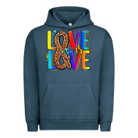 Pigment Midnight Navy pride lgbtqi love is love Urban Hoodie - AdoDesignShop