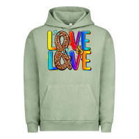Pigment Oil Green pride lgbtqi love is love Urban Hoodie - AdoDesignShop
