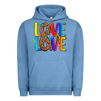 Pigment Pebble Blue pride lgbtqi love is love Urban Hoodie - AdoDesignShop
