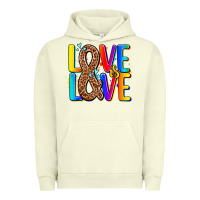 Pigment Pistachio pride lgbtqi love is love Urban Hoodie - AdoDesignShop