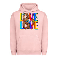 Pigment Salmon pride lgbtqi love is love Urban Hoodie - AdoDesignShop