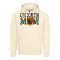 Sandshell chicken mom Zipper Hoodie - LillyAllenDesigns