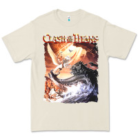 Clash Of The Titans (transparent) Premium Tee | Teevron