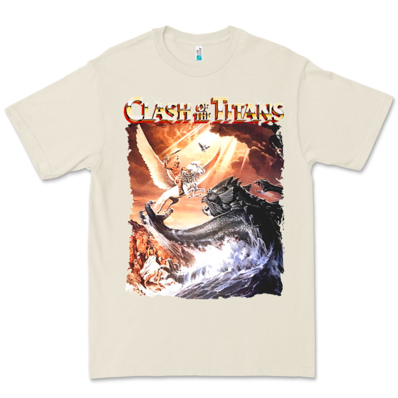 Clash Of The Titans (transparent) Premium Tee by ArtMosaic | Teevron
