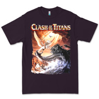Plum Clash of the Titans (Transparent) Premium Tee - ArtMosaic
