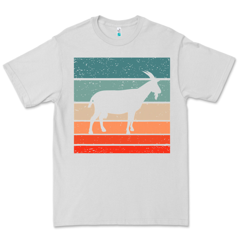 Goat Goats Retro Style Vintage 140 Goat Lover Premium Tee by ArtMosaic | Teevron