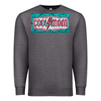 Charcoal Heather western coll mom    license  plaid  templata Premium Sweatshirt - BarkalooDesign