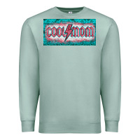 Seafoam western coll mom    license  plaid  templata Premium Sweatshirt - BarkalooDesign