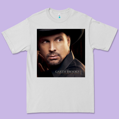 Garth Brooks The Ultimate Hits Premium Tee Designed By Artmosaic