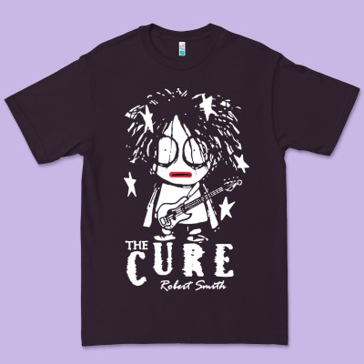 Limited Edition The-cure-robert-smith Premium Tee Designed By Artmosaic