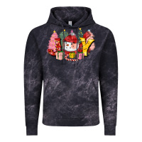 Cloud Black joy snowman Vintage Hoodie - CowGirlArtShop