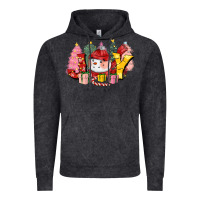 Vintage Black joy snowman Vintage Hoodie - CowGirlArtShop