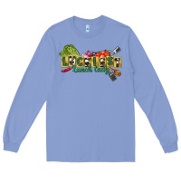 Colony Blue Luckiest lunch lady St. Patrick's Day Long Sleeve Tee - CowGirlArtShop