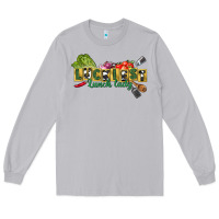 Moon Dust Luckiest lunch lady St. Patrick's Day Long Sleeve Tee - CowGirlArtShop