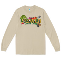 Mushroom Luckiest lunch lady St. Patrick's Day Long Sleeve Tee - CowGirlArtShop