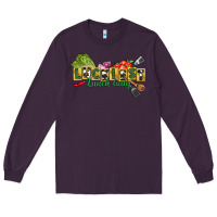 Plum Luckiest lunch lady St. Patrick's Day Long Sleeve Tee - CowGirlArtShop