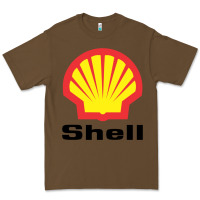 Cacao Copy of shell gasoline Premium Tee - ArtMosaic