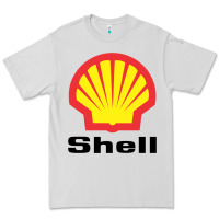 Dove Grey Copy of shell gasoline Premium Tee - ArtMosaic