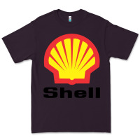 Plum Copy of shell gasoline Premium Tee - ArtMosaic