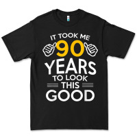 Black 90th Birthday Gift Took Me 90 Years 90 Year Old Premium Tee - trangStudio