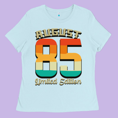 August 85 Limited Edition Ladies Tee Designed By Bettercallsaul