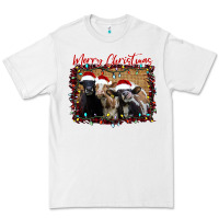 White Merry Christmas Cows Premium Tee - Bettercallsaul