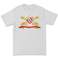 Dove Grey 8th field artillery w br   ribbon 8th field artillery w br ribbon Premium Tee - ArtMosaic