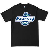 Black seattle thunderbirds, Premium Tee - ArtMosaic