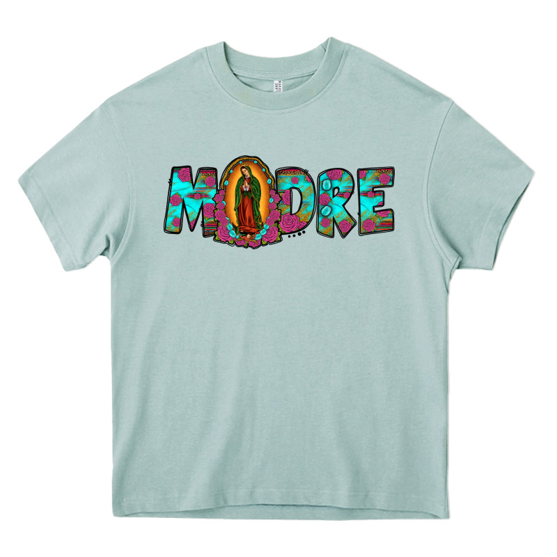 Our Lady Of Guadalupe Madre Heavy Core Tee by JahusDesignShop | Teevron