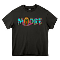 Asphalt our lady of guadalupe madre Heavy Core Tee - JahusDesignShop