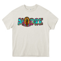 Cream our lady of guadalupe madre Heavy Core Tee - JahusDesignShop