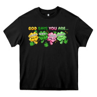 Black st. patrick's day god says you are Heavy Core Tee - Artiststas