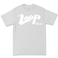 Dove Grey The Loop 97.9 Illinois Radio Premium Tee - ArtMosaic